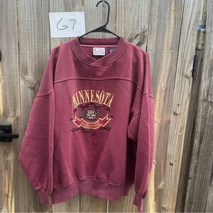 Vintage Minasota Gophers Sweatshirt Size XL